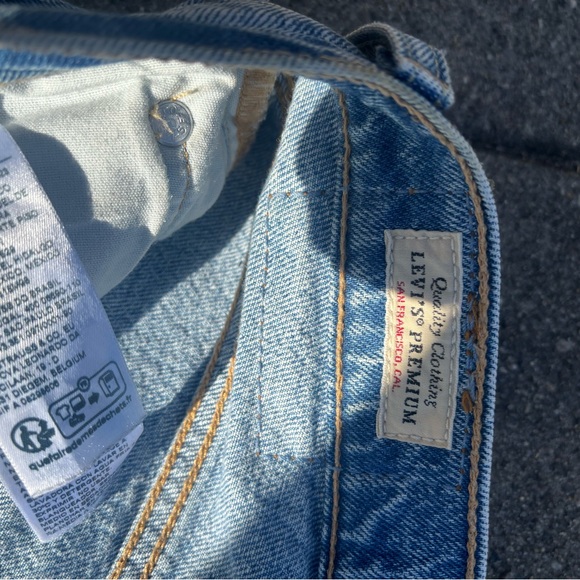 Levi’s 501 Premium denim buttonfly women’s straight leg jeans 26 x28 - Picture 9 of 11